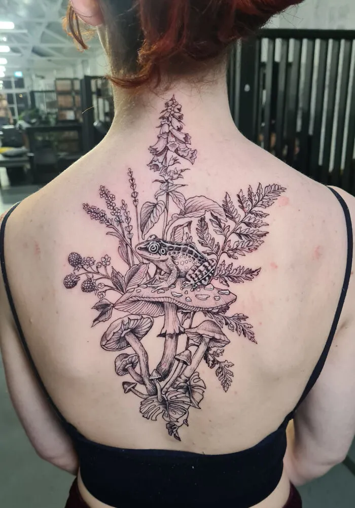 50 Adorable, Creative And Just Awesome Frog Tattoos To Send To Your Favorite Tattoo Artist