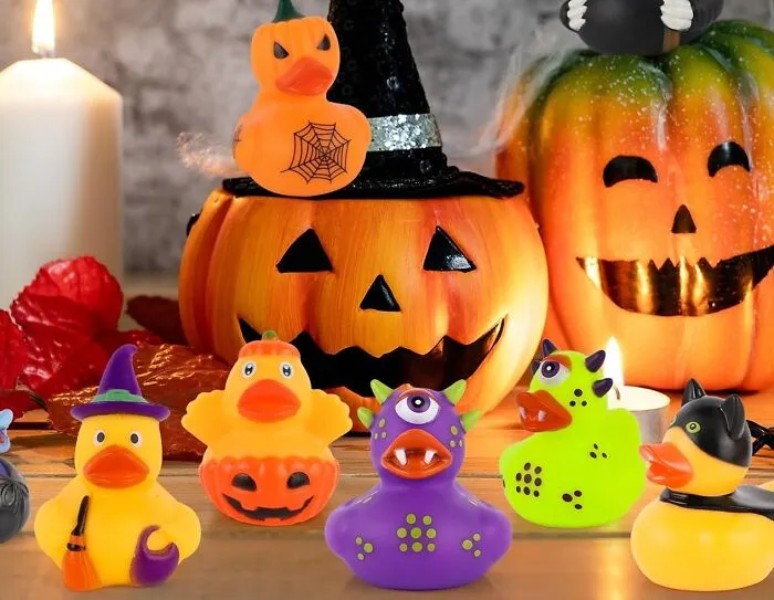 Looking For A Unique Party Favor Or Trick-Or-Treat Giveaway? These   <a Style="Display:inline;" Href="Https://Www.amazon.com/Halloween-Stuffers-Exchange-Supplies-Fillers/Dp/B0d8s6n376?ie=utf8&th=1&linkcode=ll1&tag=bptoucan-20&linkid=282969148cf1f6e14af44c9e8baeb065&language=en_us&ref_=as_li_ss_tl" Target="_blank"><span Style="Font: Inherit; Color: #d74b1f;"> Halloween Rubber Ducks</Span> Are Sure To Be A Hit With Kids And Adults Alike! 