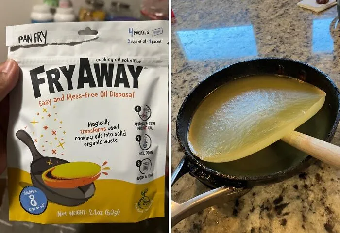  This   <a Style="Display:inline;" Href="Https://Www.amazon.com/Fryaway-Solidifier-Plant-Based-Disposal-Solidifies/Dp/B09c85ggx2?ie=utf8&linkcode=ll1&tag=bpdingo-20&linkid=5c63cda245845d2a110e649980deea37&language=en_us&ref_=as_li_ss_tl" Target="_blank"><span Style="Font: Inherit; Color: #d74b1f;"> Fryaway Cooking Oil Solidifier</Span> Turns Your Leftover Cooking Oil Into A Solid, Mess-Free Puck