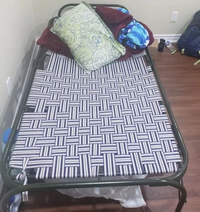 "My landlord took away the bed and mattress that were provided in the “furnished” rental and replaced it with this thing which is really hard to sleep on" - <span Style="Font:inherit;color:#808080"> SquirrelGood</Span>