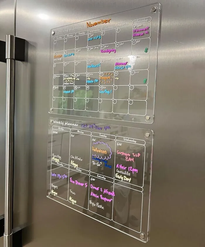 Your Scatterbrained Self Will Thank You For This   <a Style="Display:inline;" Href="Https://Www.amazon.com/Dp/B0b77jtnfc?asc_item-ID=amzn1.ideas.2dh9u6nhwv3nh&linkcode=ll1&tag=bpfox-20&linkid=10c4781841550098de618d6aa9c1b672&language=en_us&ref_=as_li_ss_tl" Target="_blank"><span Style="Font: Inherit; Color: #d74b1f;"> Acrylic Magnetic Dry Erase Board Calendar</Span>