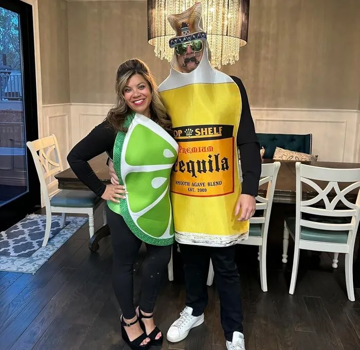 Take A Shot At Being The Most Spirited Pair At The Bash With This Tangy   <a Style="Display:inline;" Href="Https://Www.amazon.com/Tequila-Couples-Costume-Cosplay-Costumes/Dp/B08t4mnh13?ie=utf8&linkcode=ll1&tag=bphippopotamus-20&linkid=ecf3ef86fd37e26ecd878ffa9af911a3&language=en_us&ref_=as_li_ss_tl" Target="_blank"><span Style="Font: Inherit; Color: #d74b1f;"> Tequila Bottle & Lime Slice Couples Costume </Span>