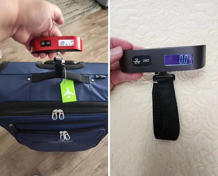 Avoid Those Pesky Overweight Baggage Fees With This <a Style="Display:inline;" Href="Https://Www.amazon.com/Dp/B07qftggyf?asc_item-ID=amzn1.ideas.12tvm3ibbd59m&linkcode=ll1&tag=bphippopotamus-20&linkid=2dff89881374b151f1a5b44fa15efe60&language=en_us&ref_=as_li_ss_tl" Target="_blank"><span Style="Font: Inherit; Color: #d74b1f;"> Luggage Scale </Span> - Because Who Wants To Start Their Vacation With A Wallet Workout?