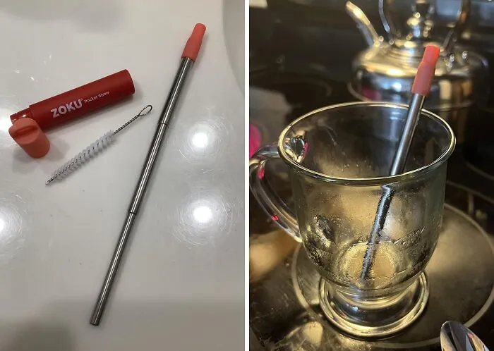 No More Awkward Fumbling For A Straw At The Airport! This <a Style="Display:inline;" Href="Https://Www.amazon.com/Reusable-Telescopic-Stainless-Mouthpiece-Adjustable/Dp/B09pnx3wz4?ie=utf8&th=1&linkcode=ll1&tag=bpcobra-20&linkid=9e1efe2715c62a1a104c9b4c3e1c571b&language=en_us&ref_=as_li_ss_tl" Target="_blank"><span Style="Font: Inherit; Color: #d74b1f;"> Reusable Metal Straw With Case</Span> Is Always Ready For Action, No Matter Where Your Travels Take You