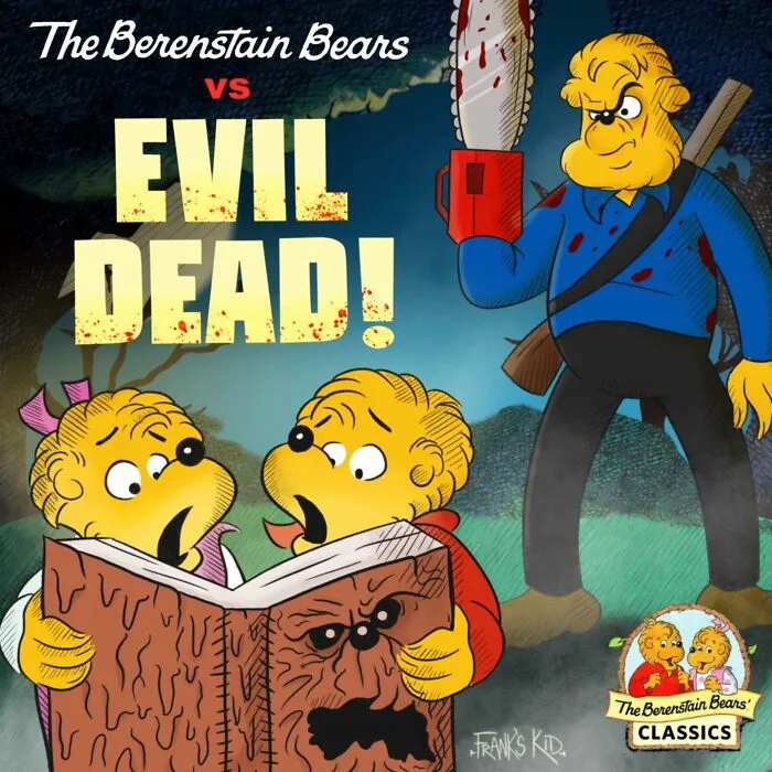 Childhood Cartoons Meet Horror: Artist’s Darkly Nostalgic Artwork Will Haunt Your Memories (32 Pics)