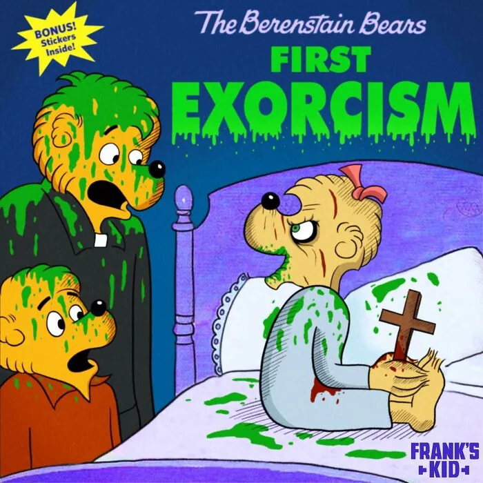 Childhood Cartoons Meet Horror: Artist’s Darkly Nostalgic Artwork Will Haunt Your Memories (32 Pics)
