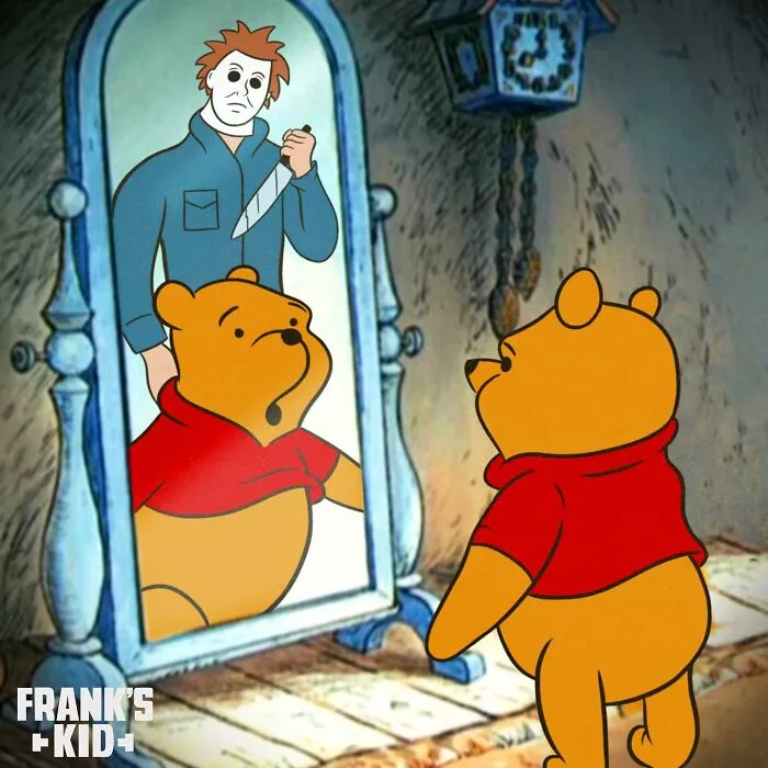 Childhood Cartoons Meet Horror: Artist’s Darkly Nostalgic Artwork Will Haunt Your Memories (32 Pics)