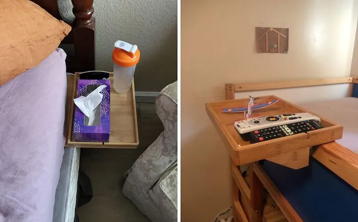 Tiny Apartment? No Problem. This <a Style="Display:inline;" Href="Https://Www.amazon.com/Bed-Shelf-Table-Bedside-Dorm/Dp/B01n9rpzzy?crid=2b0kl6e9j6y3m&dib=eyj2ijoimsj9.vdcc4rqa7bdqkdraoluhg8nb9nkx5wlt2qiyqe3ywvf9o3ba3sljdnedlsdra32nkyjlbor7ptsydloqww29x_n9-Kba5_akgeseoets8ilx800hqhgddtd39biqe0jmwniiim_7ajc2lrponelwsxy_buxajn_nfpur9ho-Ulpw2lzs5tmsjv2gk45ambrojpedqjcwopsqsgmznlpkfeqdwuvosefz_vo0xsqmqdmxshllbkh0cx9ya9euwunodg8kphmvz3vhse4uhvivwv9-_o1eovo3uaamb-Tluam.d-0y4bfp94oqmbqin-Rzafrgsbux4nuzcfbvwp1x01q&dib_tag=se&keywords=small%2bapartment%2bessentials&qid=1726037041&sprefix=small%2bapart%2caps%2c387&sr=8-106-Spons&sp_csd=d2lkz2v0tmftzt1zcf9tdgy&th=1&linkcode=ll1&tag=bphippopotamus-20&linkid=e25812cffd8132e2f7f4444a2b858a6a&language=en_us&ref_=as_li_ss_tl" Target="_blank"><span Style="Font: Inherit; Color: #d74b1f;"> Floating Bed Side Table Tray</Span> Is Here To Maximize Your Space And Your Midnight Snack Game