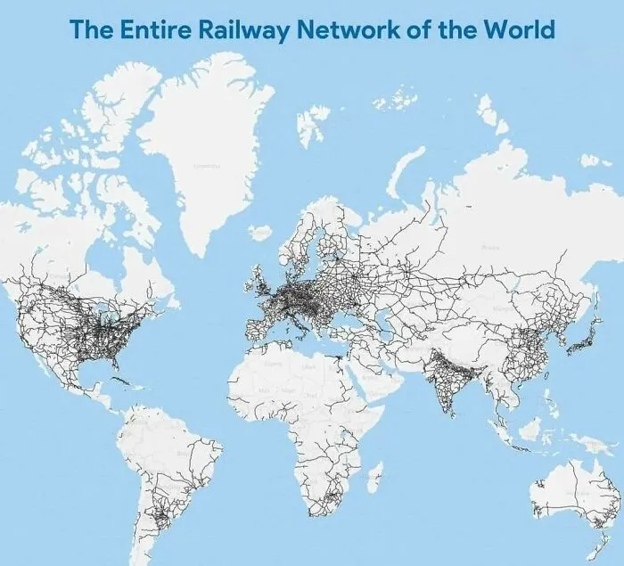 30 Interesting Facts About The World Represented In Unconventional Maps