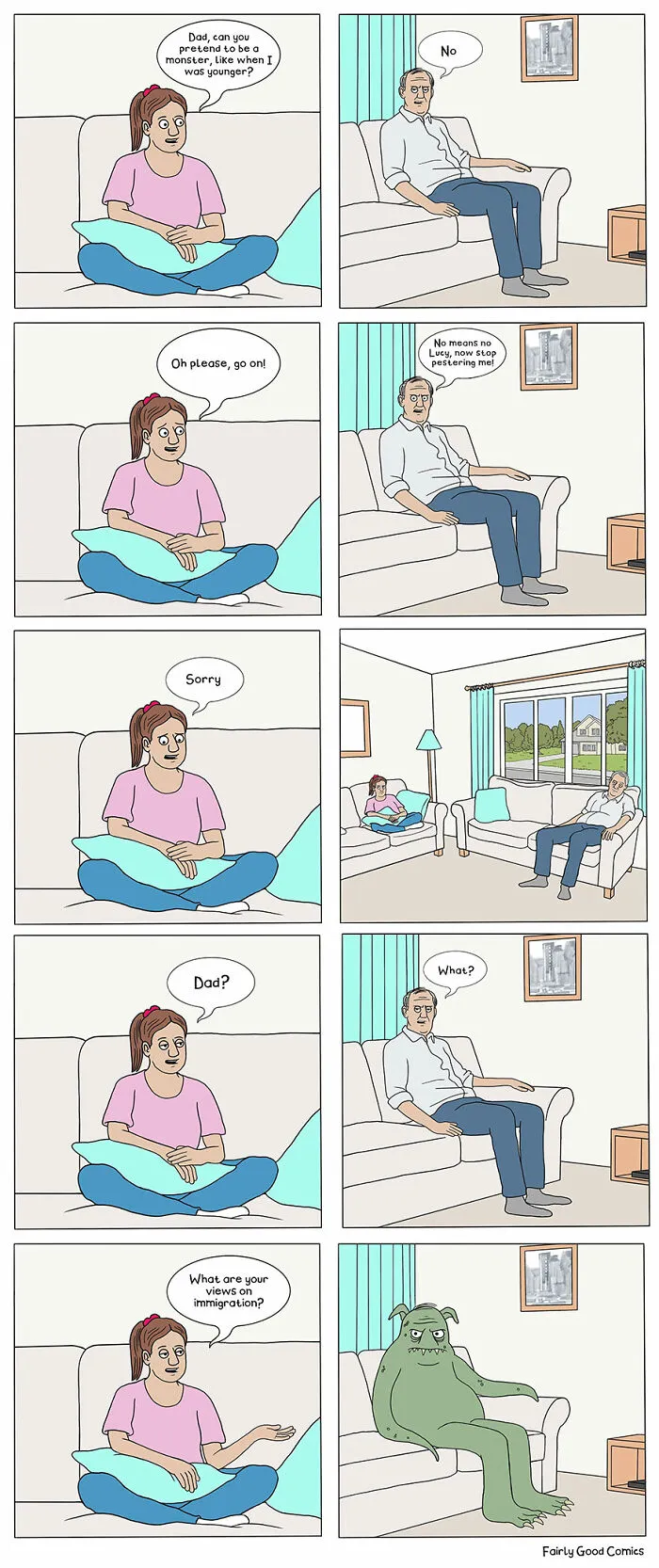 30 Hilariously Inappropriate Comics By The Ward Brothers