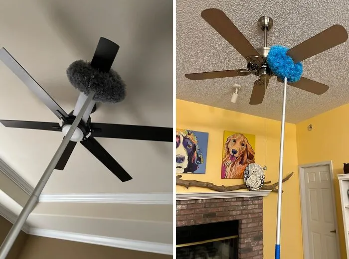 Easily Dust Your Ceiling Fans With An    <a Style="Display:inline;" Href="Https://Www.amazon.com/Microfiber-Removable-Extension-Bookshelves-Furniture/Dp/B0cdkmhjnt?crid=2qge7kkdp5upf&dib=eyj2ijoimsj9.-Comqnrh6iyahyw9ljkoucdprskggiwq1-Tj2-Upaa9nmlodddkj82qnp-Wqworiglwdgjuhdatvs6mgiuflqy056x6-Ln7tbahjzp_xpygiuin01ohev1-J8vloub6zmnref55pak-Hn9f4covzxn_9yoks3yflzyfqklsp1v-Ux8g_7t8u52nltc0l5nhjhoiw19nc-Tbmx6mqahu7tscyemybvignsmn8dg5nan8eaao-7fhzltde4gngzrtl_fwrpmlzsf9h7q-Ggnqry7fasmyhimcieuy9bba3wny.qqf01gwsef8dvak5-V4qxjfaehdrvgymei2e1r_akcq&dib_tag=se&keywords=ceiling%2bfan%2bcleaner&qid=1726147695&sprefix=ceiling%2bfan%2bclean%2caps%2c193&sr=8-6&th=1&linkcode=ll1&tag=bppeacock-20&linkid=517e16e97134fdde899be566e7032a05&language=en_us&ref_=as_li_ss_tl" Target="_blank"><span Style="Font:inherit;color:#d74b1f;"> Extendible Duster</Span> 