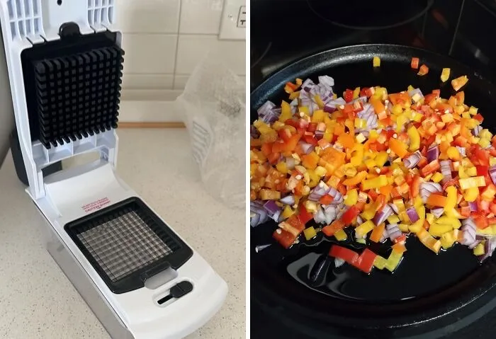 Chop, Chop! Your Veggies Are About To Meet Their Match. This <a Style="Display:inline;" Href="Https://Www.amazon.com/Fullstar-Vegetable-Chopper-Spiralizer-Accessories/Dp/B0d5dm9yhb?ie=utf8&th=1&linkcode=ll1&tag=bpkomodo-20&linkid=f2a09947299a1ec50d7691adb4bafe8a&language=en_us&ref_=as_li_ss_tl " Target="_blank"><span Style="Font: Inherit; Color: #d74b1f;"> Vegetable Chopper</Span> Is The Kitchen Ninja That'll Make Meal Prep A Breeze