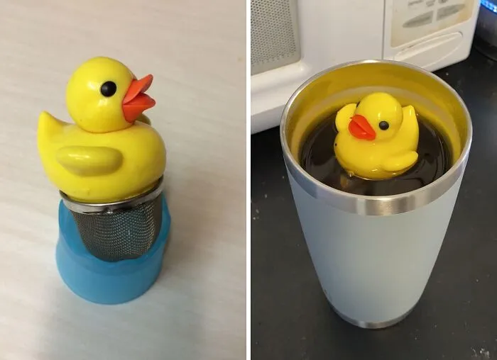 Make Bath Time For Your Tea With This Adorable   <a Style="Display:inline;" Href=" Https://Www.amazon.com/Dp/B003xk9er4?asc_item-ID=amzn1.ideas.30zv96b550b9r&linkcode=ll1&tag=bpgoat-20&linkid=5933192601a1347b25f379f861b41a7b&language=en_us&ref_=as_li_ss_tl " Target="_blank"><span Style="Font: Inherit; Color: #d74b1f;"> Ducky Floating Tea Infuser</Span>