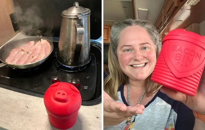 Finally, A Grease Collector That Understands The Sacredness Of Bacon Fat - This   <a Style="Display:inline;" Href=" Https://Www.amazon.com/Talisman-Designs-Strainer-Reusable-BPA-Free/Dp/B07dw6mzwl?&linkcode=ll1&tag=bpgoat-20&linkid=aeac7e9155df42bffc1c2e98e57a8c6c&language=en_us&ref_=as_li_ss_tl " Target="_blank"><span Style="Font: Inherit; Color: #d74b1f;"> Bacon Bin</Span> Is A Game-Changer For Your Kitchen
