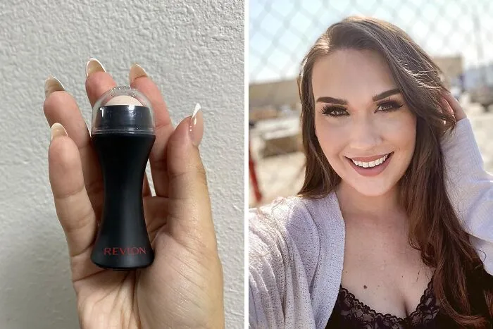 Finally, A Way To Blot Your Face Without Looking Like You're Attacking It With A Tissue - Meet The   <a Style="Display:inline;" Href="Https://Www.amazon.com/Control-Absorbing-Volcanic-Reusable-Skincare/Dp/B082kz8zgm?ie=utf8&linkcode=ll1&tag=bpdonkey-20&linkid=af5104d1a80119ca73785c8d2fba9cf1&language=en_us&ref_=as_li_ss_tl" Target="_blank"><span Style="Font: Inherit; Color: #d74b1f;"> Oil Absorbing Face Roller</Span>