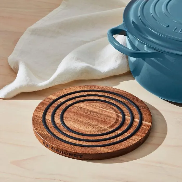 Hot Dishes Causing Countertop Chaos? This  <span Style="Font: Inherit; Color: #d74b1f;"> Magnetic Wooden Trivet</Span>  Sticks Around To Save The Day 