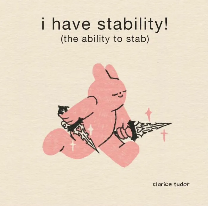 Snarky British Humor Delivered Through Sassy Pink Rabbits By Clarice Tudor (30 Pics)
