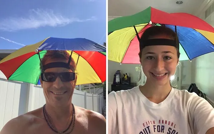 This   <a Style="Display:inline;" Href="Https://Www.amazon.com/Windy-City-Novelties-Rainbow-Umbrella/Dp/B004ssvmp2?crid=28th1wwak0857&dib=eyj2ijoimsj9.fg3j7rubenhad04gmarkztxseyjwsri0fryzi_qmzn72pm015ohey2bubwmibgfyfnyj6ck2-W_ttl_ujnnsvrlvvpg0ybsq8sd9insdr_8kv7odeebigb7dhekttupe8gxh2izuhrewprb3th44tod_l69bgzxgizqn_ciul9sirzzo21rcx1htv6641owhcrvxuf2zbwsb5w09h7_rfxh4dgjwv3pa-Wnh30akwf9uooly7dgntxicyuylradpx46faxflkfpbzzjdlgwd-Cvl4hpvz6-V3pxpkmge6zc.-9alc0hxvfunk4fnx8mdnkrfi-Qun2nt2wgfbaqbais&dib_tag=se&keywords=funny%2bgifts%2bfor%2badults&qid=1726651065&sprefix=funny%2bgi%2caps%2c380&sr=8-16&th=1&linkcode=ll1&tag=bpkoala-20&linkid=2a1404dde33daa8e4de5eeaecbe81203&language=en_us&ref_=as_li_ss_tl" Target="_blank"><span Style="Font: Inherit; Color: #d74b1f;"> Umbrella Hat</Span> Is The Perfect Conversation Starter - Just Be Prepared For Some Stares