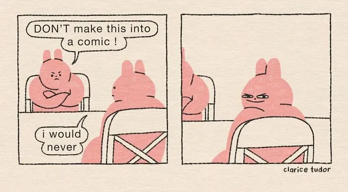 Snarky British Humor Delivered Through Sassy Pink Rabbits By Clarice Tudor (30 Pics)