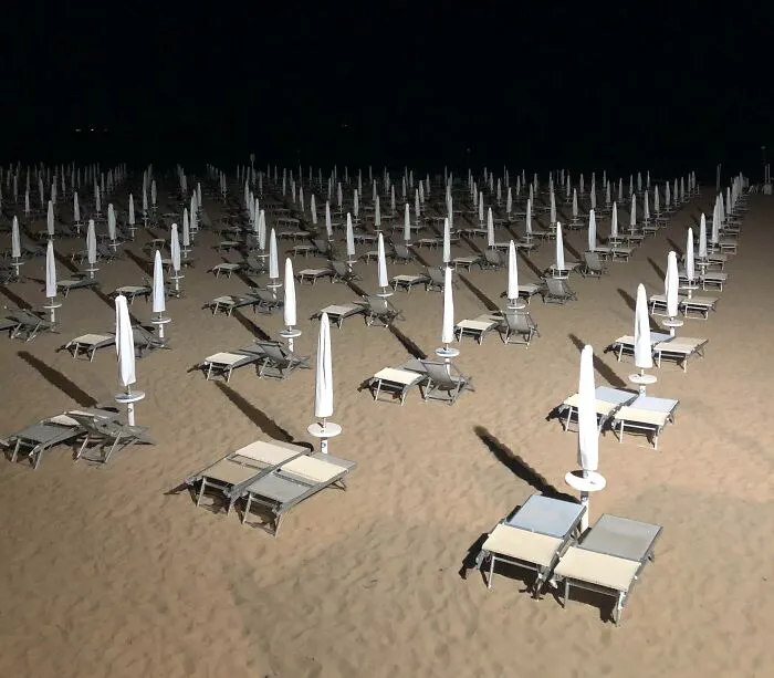 This Empty Beach Me And My Girlfriend Saw While Taking A Walk Last Night