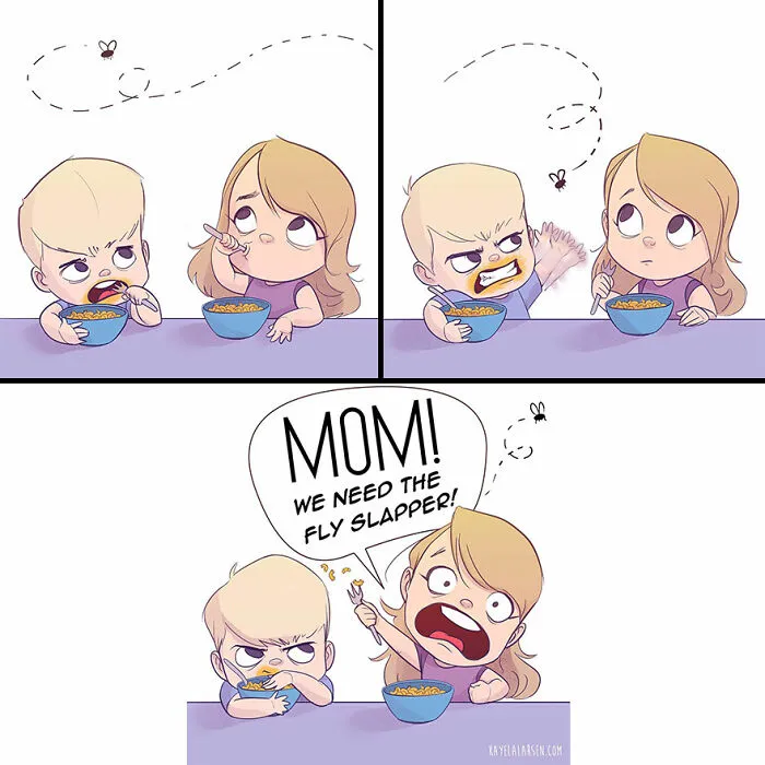 This Artist Made 22 Relatable Comics That Sum Up What A Mother’s Life Looks Like