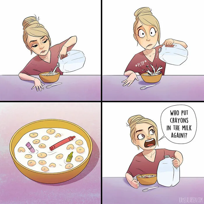 This Artist Made 22 Relatable Comics That Sum Up What A Mother’s Life Looks Like