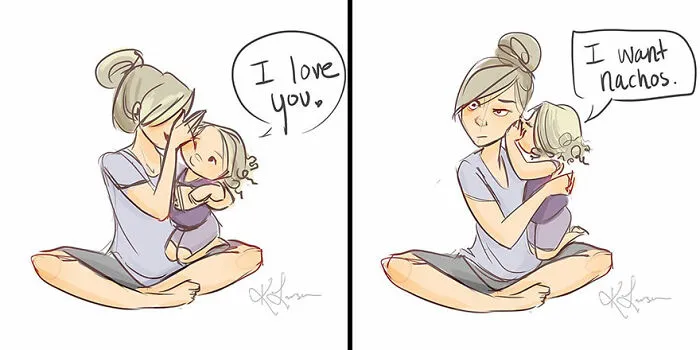 This Artist Made 22 Relatable Comics That Sum Up What A Mother’s Life Looks Like