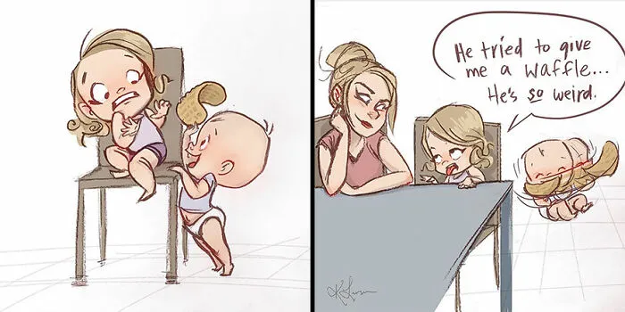 This Artist Made 22 Relatable Comics That Sum Up What A Mother’s Life Looks Like