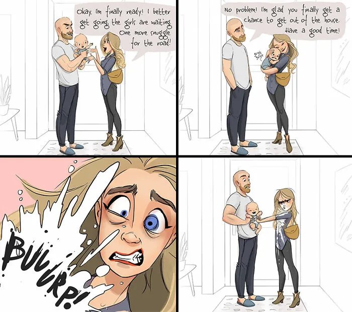 This Artist Made 22 Relatable Comics That Sum Up What A Mother’s Life Looks Like