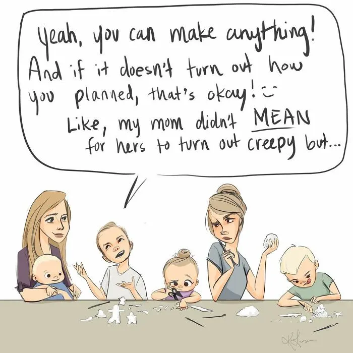 This Artist Made 22 Relatable Comics That Sum Up What A Mother’s Life Looks Like