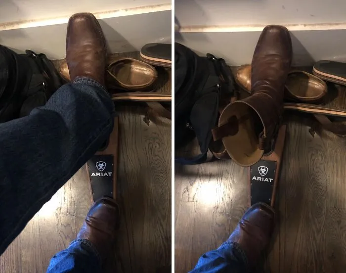 No More Wrestling With Your Boots After A Long Day – Let This   <a Style="Display:inline;" Href=" Https://Www.amazon.com/Ariat-Unisex-Boot-Brown-Black/Dp/B00mufh2f4?crid=s6qfxl0t6991&dib=eyj2ijoimsj9.th7vjey2dkywtuk6t6ipgc6i-Nm2kssjcuhu-Ty97rxdsgypfi7fszcncjbhdwci8ybxyniid_jbjidjmqmftbtxbml3ubij415iy_gw4qolgvrvh5mzmkekm4tz_ljl311ta3uqfo6h7fu25w-0cx7oxoqhwvsinftnumjyuct8swtloeigbpmmlch2kj7gnxxvbxf7lhzwux7ms37stno_71kefrlbynzcbyj3bz7tqsen_plza3zuozto0dwldcs8ygw24g2yhbnubsj_v6ktwqnwcqbqxocdrq7h_n4.pnpqijomloj9dlsbxa9q9thszrq0eo6pvd3izyamsks&dib_tag=se&keywords=shoe+remover+boot+puller&qid=1726662611&sprefix=shoe+remover+boot+puller%2caps%2c54&sr=8-6&linkcode=ll1&tag=bpcrow-20&linkid=8b0a75f95256b184fe2301e48ba96598&language=en_us&ref_=as_li_ss_tl" Target="_blank"><span Style="Font: Inherit; Color: #d74b1f;"> Boot Jack</Span> Do The Heavy Lifting 