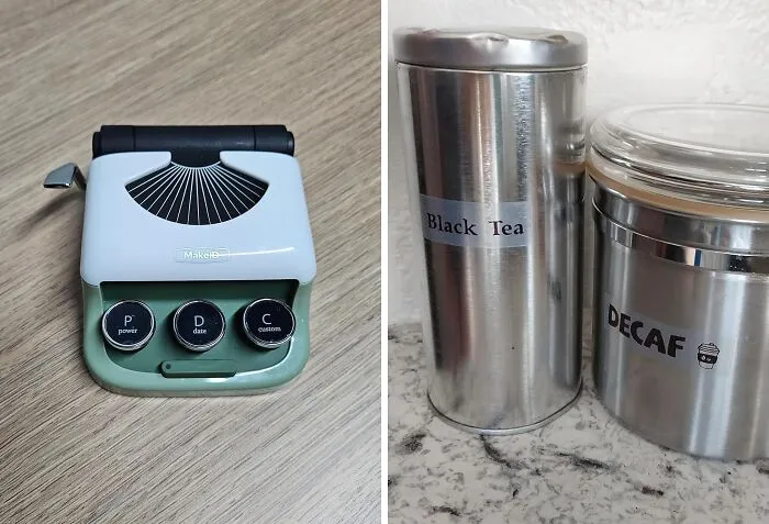 Old School Cool:<a Style="Display:inline;" Href=" Https://Www.amazon.com/Dp/B0b618ycc7?asc_item-ID=amzn1.ideas.1oq4gkh8oflzy&th=1&linkcode=ll1&tag=bpdolphin-20&linkid=9b44e4966dbde1e037e9719df979bb61&language=en_us&ref_=as_li_ss_tl " Target="_blank"><span Style="Font:inherit;color:#d74b1f;"> Makeid's Q1 HD Label Maker</Span>, For That Personal Touch