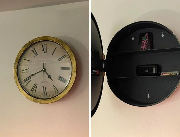 Time Is Money, And This   <a Style="Display:inline;" Href=" Https://Www.amazon.com/Plastic-Compartment-Diversion-Interior-Valuables/Dp/B0c9dxddzt?pd_rd_w=rpssj&content-ID=amzn1.sym.751acc83-5c05-42d0-A15e-303622651e1e&pf_rd_p=751acc83-5c05-42d0-A15e-303622651e1e&pf_rd_r=dwsyj9ve6fvp7fb13pqh&pd_rd_wg=r0ail&pd_rd_r=f92a822f-Bca8-425a-97ae-4fabd9f750c3&pd_rd_i=b0c9dxddzt&th=1&linkcode=ll1&tag=bplion-20&linkid=0b514de8f0886aa506b7906e5bdf9da1&language=en_us&ref_=as_li_ss_tl " Target="_blank"><span Style="Font: Inherit; Color: #d74b1f;"> Wall Clock With Hidden Safe</Span> Lets You Keep Both In The Same Place