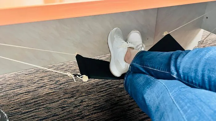 Office Chair Got You Feeling Like A Pretzel? Untwist Those Tired Legs With This <a Style="Display:inline;" Href="Https://Www.amazon.com/Dmcore-Canvas-Hammock-Adjustable-Office/Dp/B071s63hqf?crid=1y5abnhmj5th1&dib=eyj2ijoimsj9.ke_d3cmjo4rlh1t3ct3udtbydcip9x6i3imxwtkallmn2qgtx6jlgao1baaclomdsgbwjq9bed2x8gpdkpki9q7fxfgqbusibnsgr8_f306wcibkpdejbvqsc1y21aogcdtslbtiolqovg1soxaphd-Ctpmfu0dthp4ib-Ocpcp_xmp7pdyzgxwnlaorabbuwcx0jdbr5qrcfeh3wc3qm1bvczv5u_tfnywglk19bo7hoavezoqcr1znlgaapp9c6mwcmjstnhdtgfl1hsn1avqmyjmznrald5r9qxjkza8.qm1w5o_h0cps08uc37xpu4ol6xtzp62wy1wr9yqqmh0&dib_tag=se&keywords=desk%2bfoot%2bhammock&qid=1726793190&sprefix=desk%2bfoot%2bhammock%2caps%2c379&sr=8-1-Spons&sp_csd=d2lkz2v0tmftzt1zcf9hdgy&th=1&linkcode=ll1&tag=bpjaguar-20&linkid=96123f4302f58e26d00769392a48c821&language=en_us&ref_=as_li_ss_tl" Target="_blank"><span Style="Font: Inherit; Color: #d74b1f;"> Foot Hammock</Span>