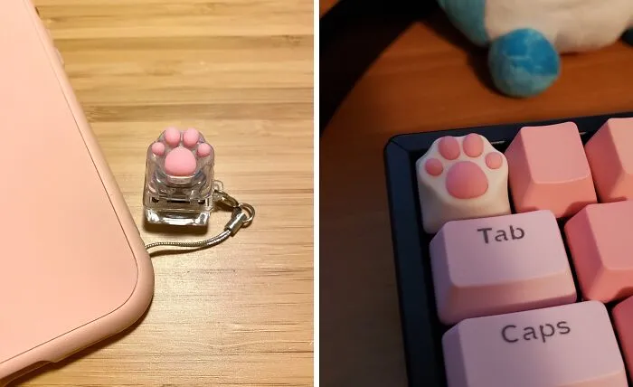 Tired Of Your Keyboard Looking Like Everyone Else's? These <a Style="Display:inline;" Href="Https://Www.amazon.com/Dp/B08mcmyzjh?ascsubtag=6284925%2c11%2c32%2cd%2c0%2c0%2cbf-Ssrch%2c900%3a2%3b974%3a3%3b1125%3a1%3b1338%3a1%2c18387942%2c0%2c0%2c0&btn_ref=srctok-A32e2c534c722aa7&th=1&linkcode=ll1&tag=bpjaguar-20&linkid=d3da242a88ad6f7b676b31ff4c61b844&language=en_us&ref_=as_li_ss_tl" Target="_blank"><span Style="Font: Inherit; Color: #d74b1f;"> Cat's Paw Keycaps</Span> Will Make Your Inner Cat Lady Very Happy