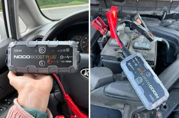 Dead Battery Got You Feeling Like A Deer In The Headlights? This   <a Style="Display:inline;" Href="Https://Www.amazon.com/Noco-Gb40-Ultrasafe-Lithium-Starter/Dp/B015tkupic?ie=utf8&th=1&linkcode=ll1&tag=bpgorilla-20&linkid=611e1710bb8c6e8233a8527112634f1f&language=en_us&ref_=as_li_ss_tl " Target="_blank"><span Style="Font: Inherit; Color: #d74b1f;"> Jump Starter</Span> Will Have You Back On The Road Faster Than You Can Say "Vroom Vroom!"