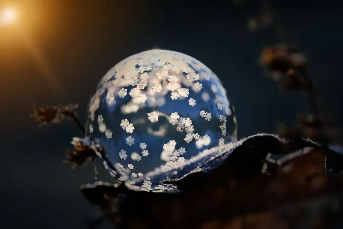 Frozen Bubble World By  Sabine Schiebofski