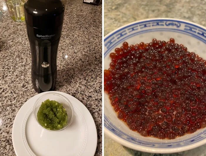 Molecular Gastronomy Is Now For Everyone!  Channel Your Inner Heston Blumenthal And Create Stunning Edible Pearls With This   <a Style="Display:inline;" Href="Https://Www.amazon.com/Dp/B07n3dt2z6?ascsubtag=%5bartid%7c10055.g.28563931%5bsrc%7c%5bch%7c%5blt%7csale%5bpid%7cf8a6f81f-18c4-4fc4-9fa4-D38721de00e7%5baxid%7c7c839acc-35a1-46ff-Ad61-386e115e1b88&linkcode=ll1&tag=bpibis-20&linkid=8f05708ed7a3416ae7dff80a3c35b084&language=en_us&ref_=as_li_ss_tl " Target="_blank"><span Style="Font: Inherit; Color: #d74b1f;"> Edible Food Pearl/Caviar Former</Span>