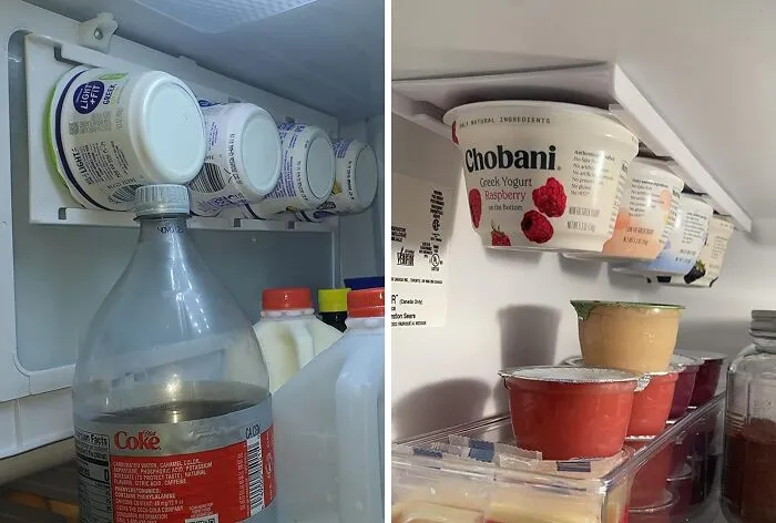 A <a Style="Display:inline;" Href="Https://Www.amazon.com/Storage-Theory-Refrigerator-Organizer-Hardware/Dp/B078y9cvwn?ie=utf8&th=1&linkcode=ll1&tag=bpwombat-20&linkid=1fd2c8ef37f4be11493ff1230979e692&language=en_us&ref_=as_li_ss_tl" Target="_blank"><span Style="Font: Inherit; Color: #d74b1f;"> Yogurt Organizer</Span> Frees Up Some Valuable Fridge Real Estate So You Can Keep Your Probiotics On Hand Without Sacrificing Space
