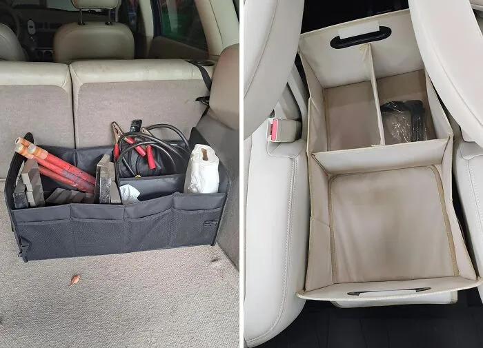 Your Trunk's About To Go From 'Chaotic Mess' To 'Organized Oasis'! This <a Style="Display:inline;" Href="Https://Www.amazon.com/Dp/B0cqmz2h22?asc_item-ID=amzn1.ideas.1i2cakmaozu4v&th=1&linkcode=ll1&tag=bpgoose-20&linkid=a54ea0f25ab49b269ccd31cac215fa96&language=en_us&ref_=as_li_ss_tl" Target="_blank"><span Style="Font: Inherit; Color: #d74b1f;"> Car Trunk Organizer</Span> Will Tame The Clutter And Make Road Trips A Breeze