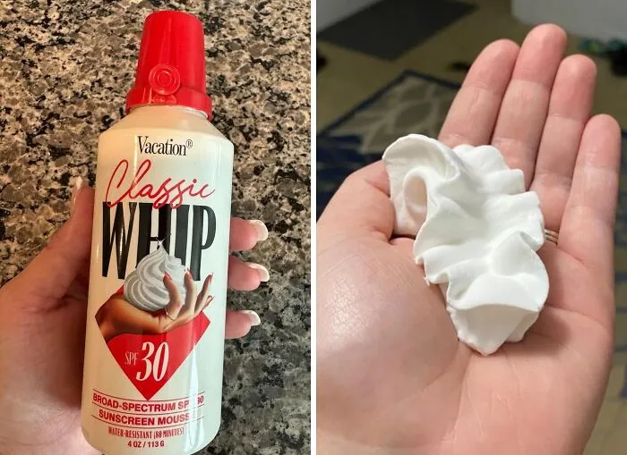 <a Style="Display:inline;" Href="Https://Www.amazon.com/Classic-Whip-Sunscreen-Mousse-Freshener/Dp/B0bsv555j6?ie=utf8&linkcode=ll1&tag=bpcrocodile-20&linkid=7d05a465be8f7dff7f39110c5005170f&language=en_us&ref_=as_li_ss_tl" Target="_blank"> <span Style="Font: Inherit; Color: #d74b1f;"> Vacation Classic Whip SPF 30 Sunscreen</Span> Is A Whipped, Airy Dream That Smells Like A Piña Colada And Protects Your Skin Like A Boss