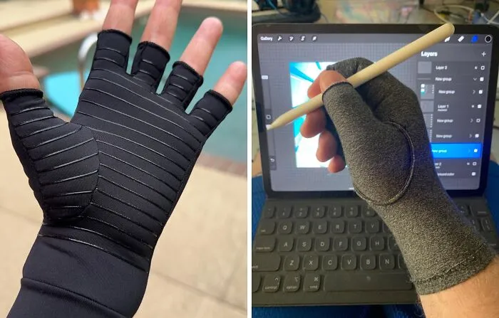 Hands Feeling Like They've Been Through A Wrestling Match With A T-Rex? These   <a Style="Display:inline;" Href="Https://Www.amazon.com/Dp/B07ffc361v?ascsubtag=7739650%2c4%2c28%2cd%2c0%2c0%2cbf-Bshp%2c900%3a2%3b974%3a3%3b1125%3a1%3b1338%3a1%2c0%2c0%2c0%2cbf&btn_ref=srctok-Fb2d2b8cf2404d33&th=1&linkcode=ll1&tag=bpgazelle-20&linkid=4910a1f8e2f4f94ba6a8d4fac4a62154&language=en_us&ref_=as_li_ss_tl" Target="_blank"><span Style="Font: Inherit; Color: #d74b1f;"> Copper Infused Compression Gloves</Span> Will Soothe Those Achy Joints And Bring Back The Flexibility