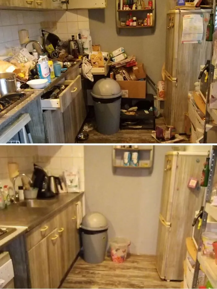 Before And After! Cleaning My Depression Den And Fixing My Life!