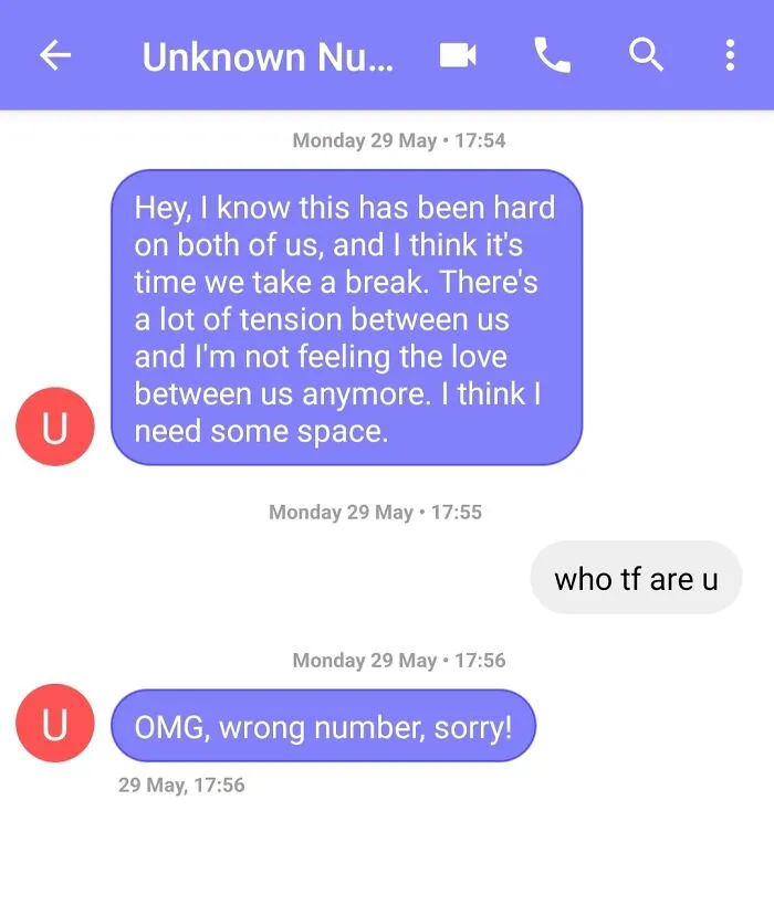 I Got Broken Up With By A Random Person