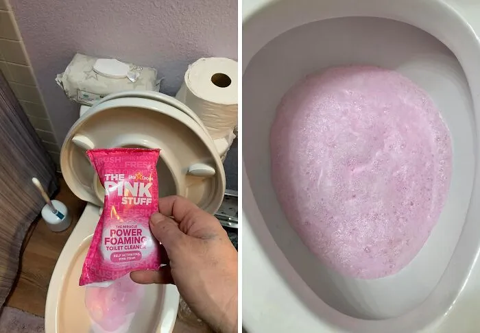 Your Toilet Is About To Get A Makeover Worthy Of A Barbie Dreamhouse! This   <a Style="Display:inline;" Href="Https://Www.amazon.com/Stardrops-Miracle-Foaming-Treatments-Activating/Dp/B0cfsjc4jz?crid=2idi00fdskrtz&dib=eyj2ijoimsj9.87th5kuhhzwzu4gnieych292dfqsollph_d-Iobfel7_cmlqr2utpvzsdvfdxn3b7wmcdmh28o-Cwim5kmtwnqbxelg0zieothq7myjtlrpbwh9m89ruafw2k3yevv2slrog87_87afowemxr9vocdetxpmktavkit548b_s6i4jcasyskf51_lpqy53p-Axmoou-Yyntnzhyxgpitv5p7drxnknt-2tk6xkq09m8ru0cf6e-Hbgovjtpxfrpdv72tiwyd-Dc29fgpqdxqkscp6nejjsat87zy354z7gwhc.ps0y77i25k2sybll1euymv5th4lvzesb-W58pvnjyae&dib_tag=se&keywords=best+cleaning&qid=1727096121&sprefix=best+clea%2caps%2c198&sr=8-24&linkcode=ll1&tag=bpshark-20&linkid=1f536ee7163d766963626d0062642015&language=en_us&ref_=as_li_ss_tl" Target="_blank"><span Style="Font: Inherit; Color: #d74b1f;"> Pink Stuff Foaming Toilet Cleaner</Span> Will Leave It Sparkling Clean And Smelling Like A Tropical Paradise