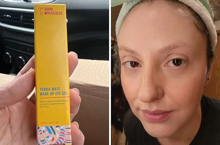 Late Nights Got Your Eyes Looking Like They Partied Harder Than You Did? This <a Style="Display:inline;" Href="Https://Www.amazon.com/Good-Molecules-Formulated-Revitalize-Fragrance/Dp/B091njq29p?ie=utf8&linkcode=ll1&tag=bpcow-20&linkid=df72decc757daf6205f73894323d5797&language=en_us&ref_=as_li_ss_tl" Target="_blank"><span Style="Font: Inherit; Color: #d74b1f;"> Yerba Mate Wake Up Eye Gel</Span> Will De-Puff And Brighten, So You Can Face The Day