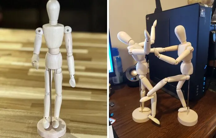 From Yoga Poses To Superhero Landings, A <a Style="Display:inline;" Href="Https://Www.amazon.com/Hsomid-Artists-Manikin-Mannequin-Decoration/Dp/B07flhjsyp?crid=2lrk5myd28cqn&dib=eyj2ijoimsj9.l089xvkzohomim5f2-T0jcqkpxd3mabt7wetdnvczhygw5gstpmmxc3_wj0h3c8jcsjeurz1il2kr15a_xivkj1frpvsq_a2gwd9c-Fvxeffayygv3ocj29qcwfefl3tpz_hfq0avxltwileqfrbadh7ng4rfx53nllzzrj6rpje0avv1cmvtglg_icihebn0wnhiuzgneq6jgsich_pcei6xpop3uhcenzj9dmkb_weymrvrq4anwiccm0kdehftxgva9z_-Vkeb9mb5k7zqvjk5mna9edylyegg7hwcde.untsz5pzrugpikn9tyug9zejkgpxv2mqsc0zwsyj3yy&dib_tag=se&keywords=artist%2bgifts&qid=1727156362&sprefix=artist%2bgift%2caps%2c388&sr=8-80&th=1&linkcode=ll1&tag=bplemur-20&linkid=6f98613bb609f03d063c5ca3e6da025b&language=en_us&ref_=as_li_ss_tl" Target="_blank"><span Style="Font: Inherit; Color: #d74b1f;"> Wooden Manikin</Span> Can Strike Any Pose You Can Imagine. It's The Ultimate Reference Tool For Artists Of All Levels