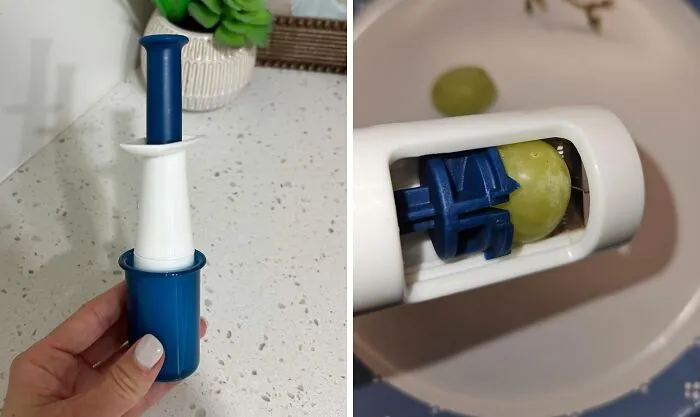 This <a Style="Display:inline;" Href="Https://Www.amazon.com/Oxo-Tot-Grape-Cutter-Navy/Dp/B08szbxl45?ie=utf8&linkcode=ll1&tag=bpseahorse-20&linkid=99a44a7ea1f345f7286ae5a6bc22a592&language=en_us&ref_=as_li_ss_tl" Target="_blank"><span Style="Font: Inherit; Color: #d74b1f;"> Grape Cutter</Span> Makes Snack Time Safer And Less Stressful (Goodbye, Grape-Induced Panic Attacks)