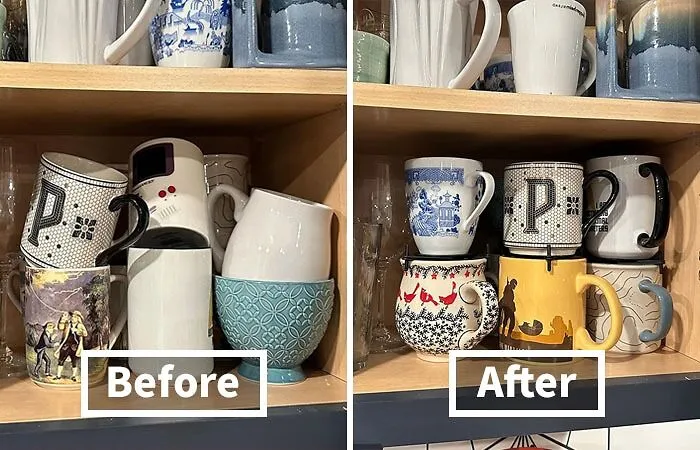 Tired Of Digging Through A Mountain Of Mugs Just To Find Your Favorite One? These   <a Style="Display:inline;" Href="Https://Www.amazon.com/Gp/Product/B01ezhv7ua?th=1&linkcode=ll1&tag=bpflamingo-20&linkid=4cab61482253c3a07eacb7726382e459&language=en_us&ref_=as_li_ss_tl" Target="_blank"><span Style="Font: Inherit; Color: #d74b1f;"> Elypro Organizers</Span> Will Keep Everything Neatly Stacked And Easily Accessible, So You Can Start Your Day With A Smile