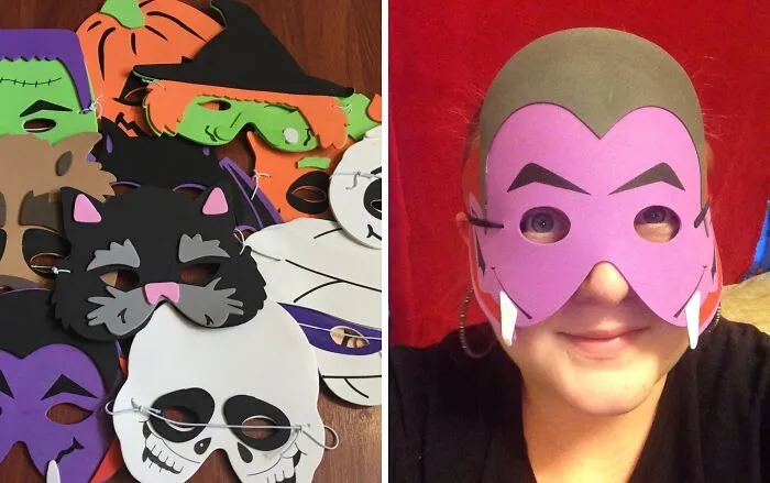 Let Kids Become Instant Monsters With These Comfy   <a Style="Display:inline;" Href="Https://Www.amazon.com/Dp/B000vl4234?th=1&psc=1&linkcode=ll1&tag=bprat-20&linkid=55ea81a8002ac5a4e051e72c1b15cfe1&language=en_us&ref_=as_li_ss_tl" Target="_blank"><span Style="Font: Inherit; Color: #d74b1f;"> Foam Halloween Masks </Span> That Won't Mess Up Their Face Paint